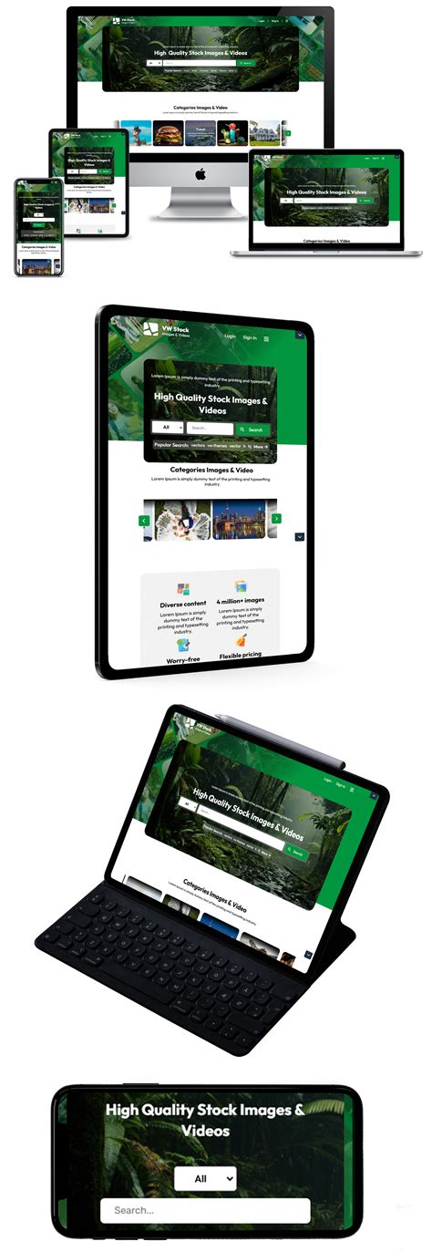 Stock Images WordPress Theme | Professional Image Portfolio