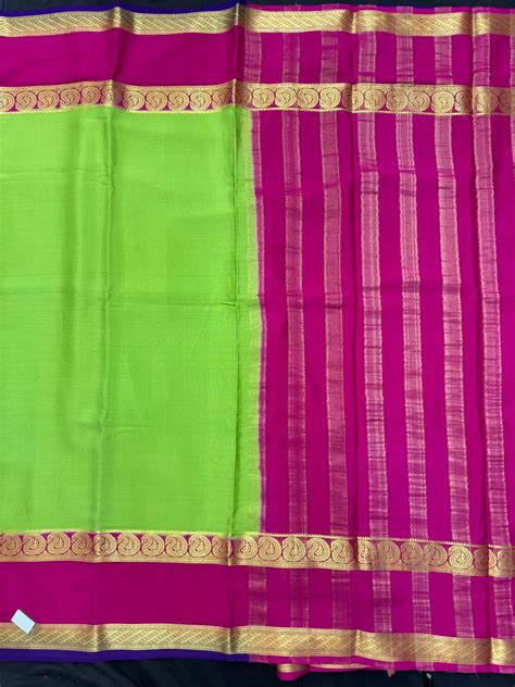 Pure Mysore Silk-Mango Bentex – Sanjar Creation