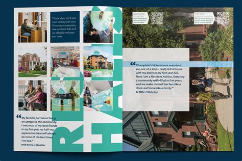 Champlain College Admissions Brochure Graphic Design | Pluck