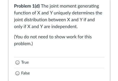 Image result for Moment Generating Function of Joint Distribution Two Variables