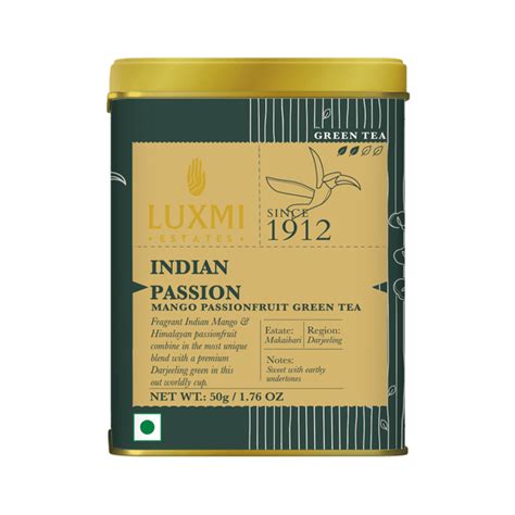 Buy Indian Passion Green Tea for an Organic Sip – Luxmi Estates