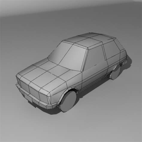 Yugo Car 3d Model