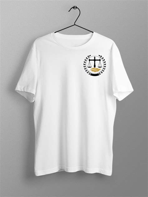 Advocate Logo Pocket- White Round Neck Lawyer T-shirt – GeekOTee