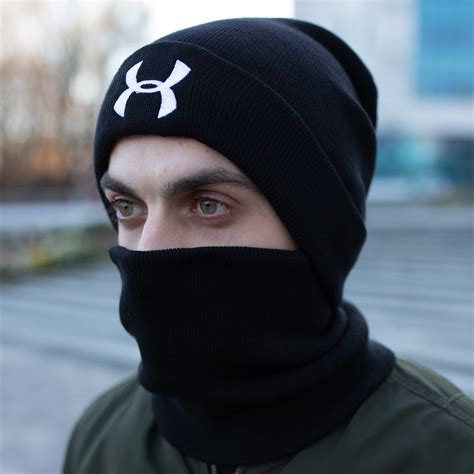 Купить Мужская брендовая шапка Under Armour, качественная теплая шапка ...