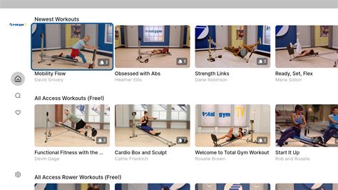 Total Gym TV - App on Amazon Appstore