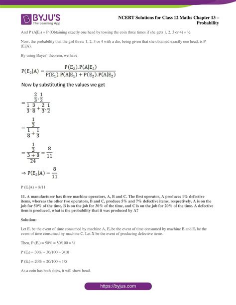 Image result for Probability Class 12 NCERT Solutions