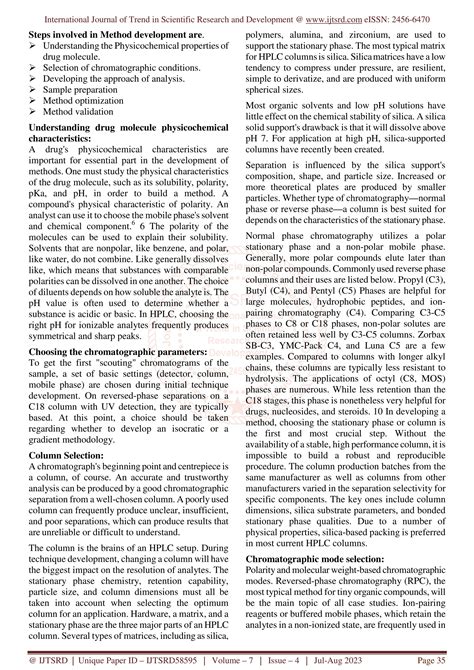 A Review HPLC Method Development and Validation | PDF