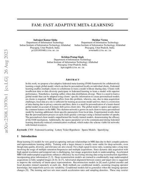 Image result for Meta Learning for Adaptive