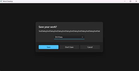 Image result for Message Box Winui3