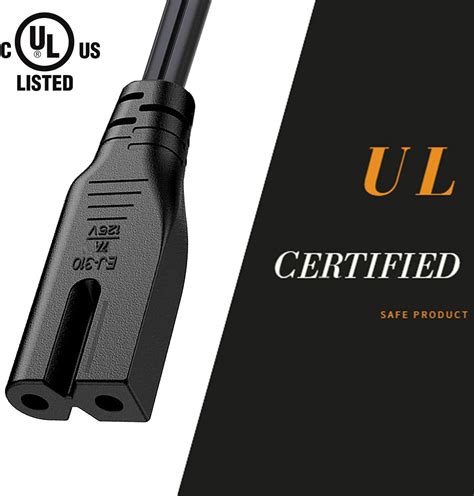 BICMICE 12Ft Extra Long 2 Prong Polarized Power Cord India | Ubuy
