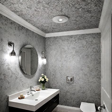 25 Bathroom Ceiling Ideas to Spice up Your Home
