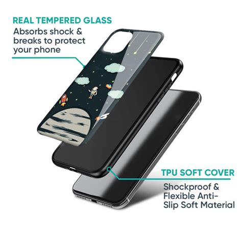 Astronaut Dream Motorola Edge 50 Ultra 5G Glass Back Cover - Flat 35% ...