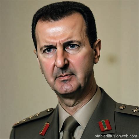 Syrian President Bashar al-Assad | Stable Diffusion Online