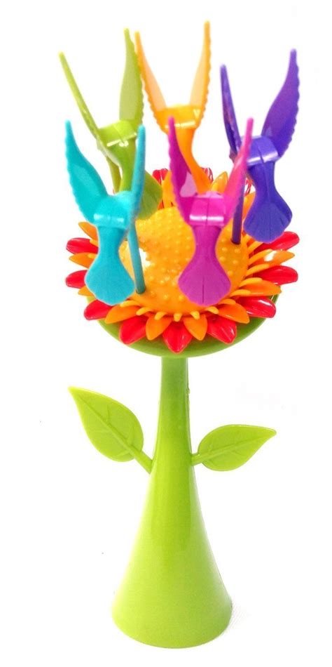 Buy Crazy Sutra Colourful Sunflower Fruit Fork Set Online at Low Prices ...