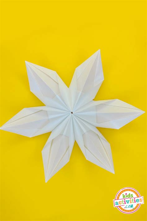 Image result for Origami Snowflake Tutorial