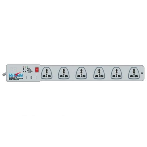 MX 6 Outlet Universal Spike Protector 5 Amp 1.5 Meter (MX-976A) buy ...