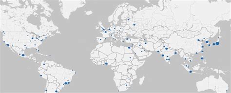 Create a Map Chart for Plotting Cities - Goodly
