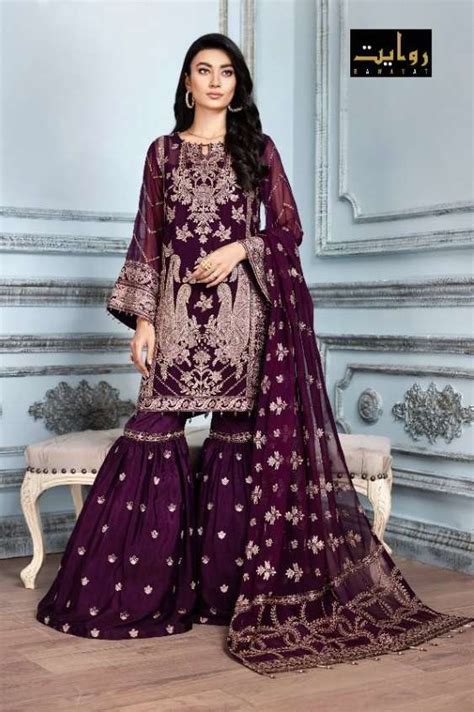 Rawayat Adans Libas Designer Pakistani Salwar Suits Catalog.
