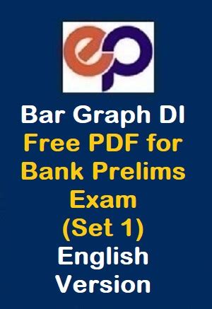 Bar Graph DI Free PDF for Bank Prelims Exam Set 1 English Version