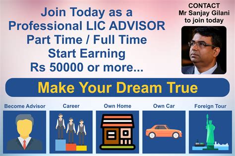 Become LIC Advisor in Delhi