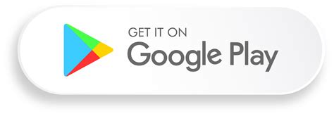 Google play store download button in white colors. Download on the ...