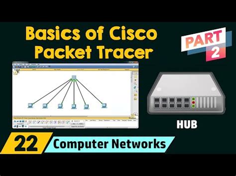 Basics of Cisco Packet Tracer (Part 2) - Hub Video Lecture - Crash ...