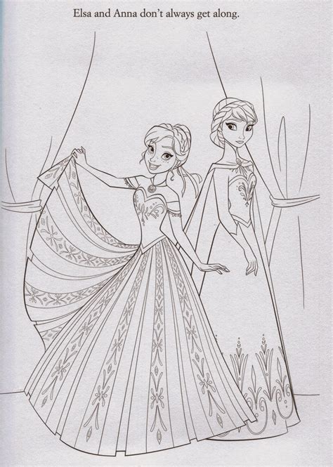 Coloring Pages: Elsa from Frozen Free Printable Coloring Pages