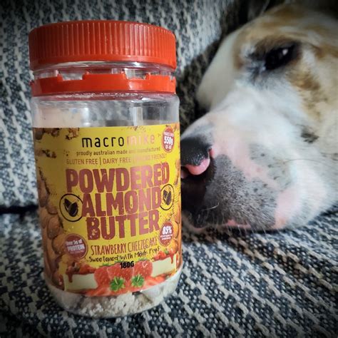 Strawberry Cheezecake Powdered Almond Butter from Macro mike - Vegan ...