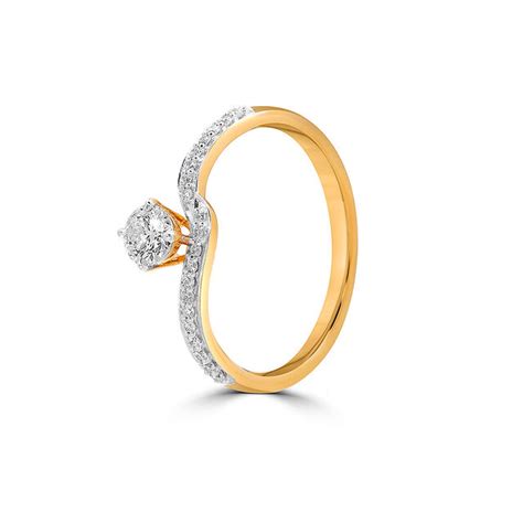 Radiant Fusion Solitaire Finger Ring