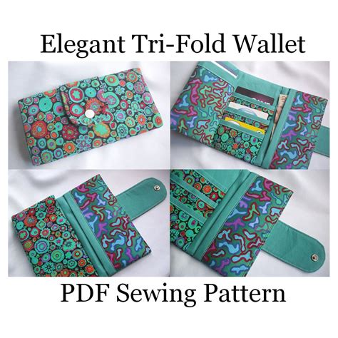 Printable Wallet Pattern 的图像结果