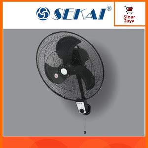 Jual SEKAI HWN-1857 PO Wall Fan Tornado Besi 18 Inci (Kipas Angin ...