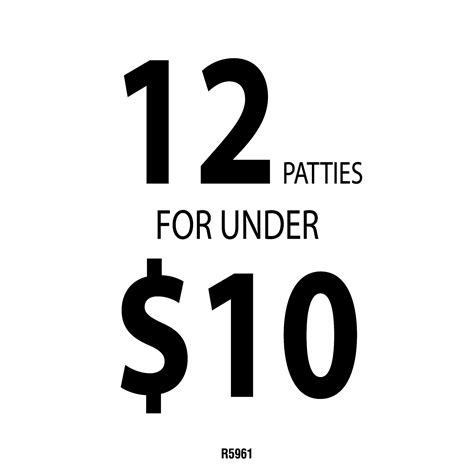 Buy All Natural*, 80% Lean/20% Fat, Ground Beef, Patties, 12 Count, 2. ...