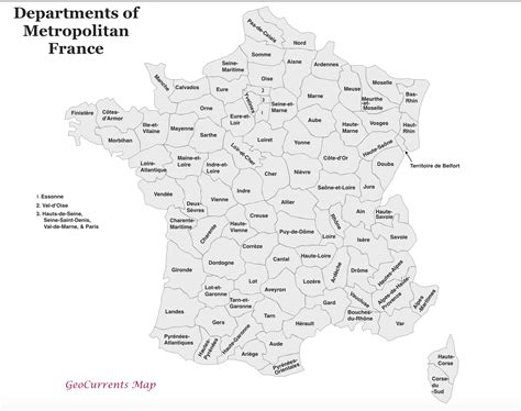Customizable Maps of France, and the New French Regions - GeoCurrents