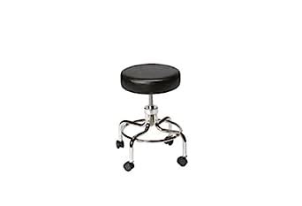 ROW Medical 38-12 Doctor Exam Swivel Stool with Foot ring, White ...