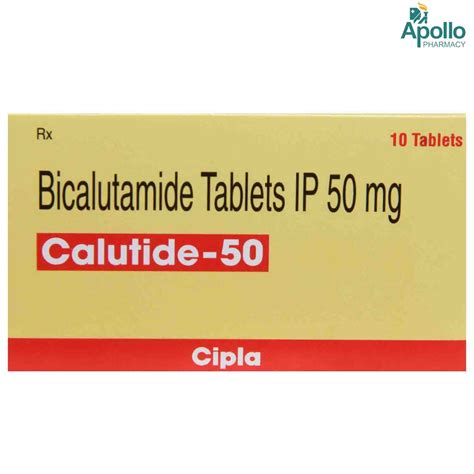 Calutide-50 Tablet 10's Price, Uses, Side Effects, Composition - Apollo ...
