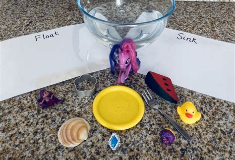 Sink Or Float Experiment Objects at Edward Padgett blog