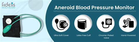 FIDELIS HEALTHCARE Manual Aneroid Sphygmomanometer Dial Blood Pressure ...
