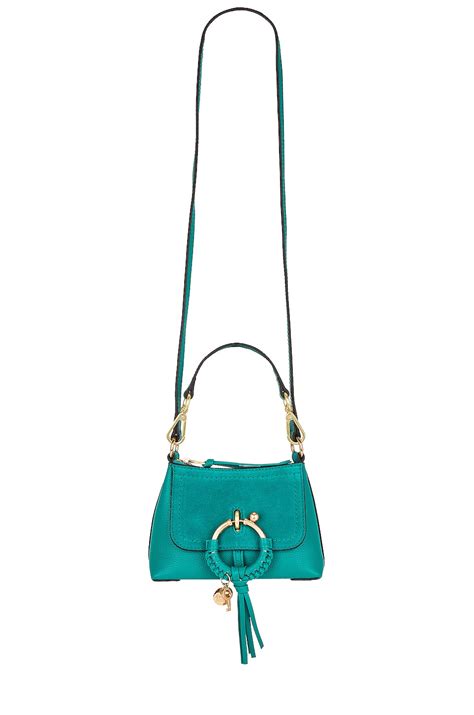 See By Chloe Joan Mini Hobo in Ceylan Green | REVOLVE