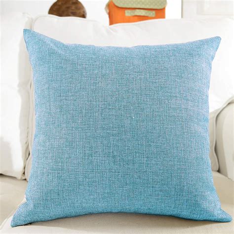 Buy Khooti Decorative Jute Square Cushion Cover Throw Pillow Cover for ...