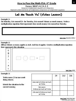 Image result for FSA Practice Test Grade 4 Math