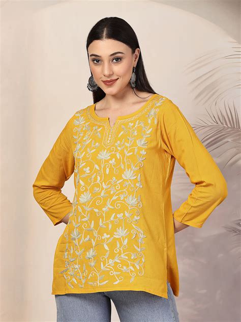 Jannat Short Kurti For Women – Qazmi