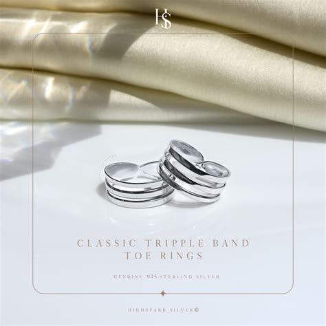 925 Sterling Silver Toe Rings (Bichhiya) | Adjustable & Comfortable ...