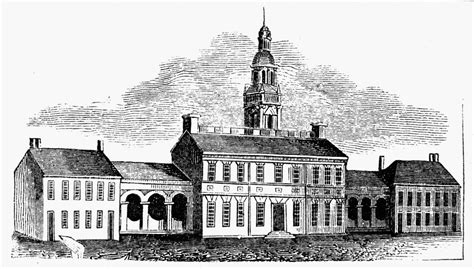 Independence Hall Nindependence Hall in Philadelphia Pennsylvania Wood ...