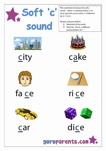 Soft C Words Worksheets Unique Special Letter Worksheets - Simple ...
