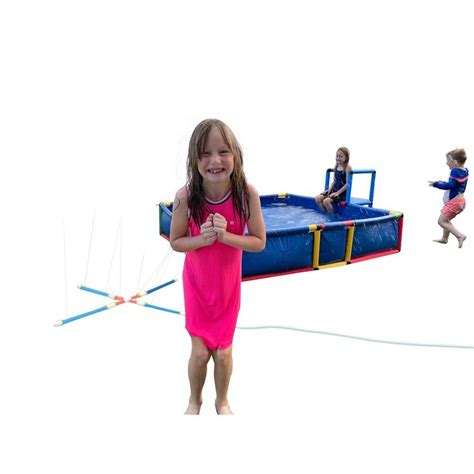 Buy Build 'n' Splash Buildable Swimming Pool - Outdoor Building Toy ...