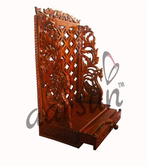 Handmade Wooden Temple By Aarsun