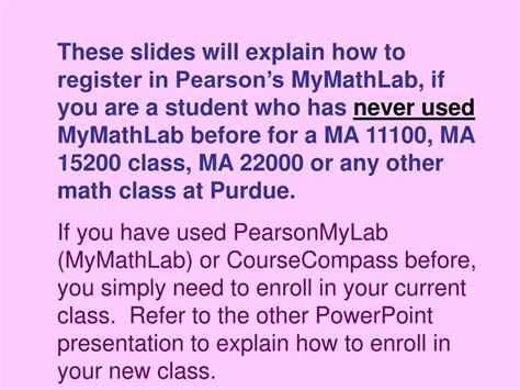 Image result for MyMathLab Registration