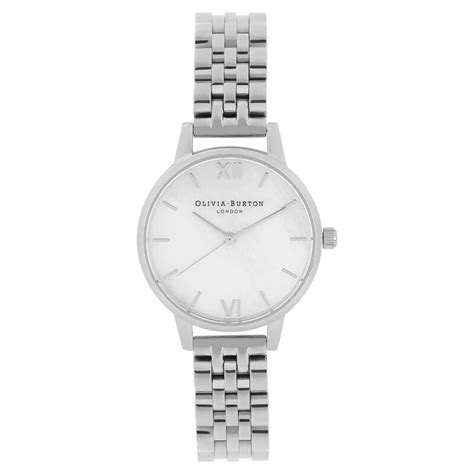 Buy Online Olivia Burton Quartz Analog Mother of Pearl Dial Stainless ...