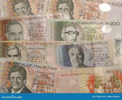 Mauritius currency stock photo. Image of coins, currency - 275642144