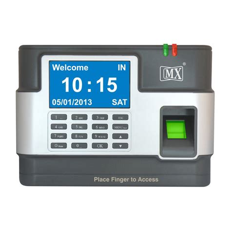 MX Biometric Fingerprint + Numeric Password + RFID Card - Time ...